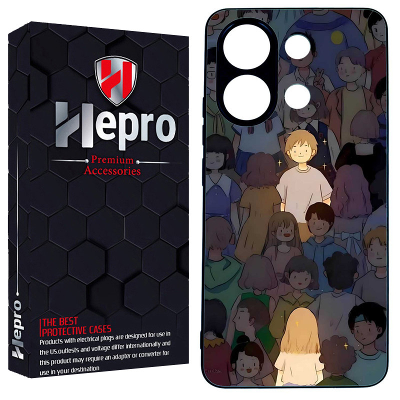 کاور هپرو طرح فانتزی مدل TPU مناسب برای گوشی موبایل شیائومی REDMI NOTE 13 4G