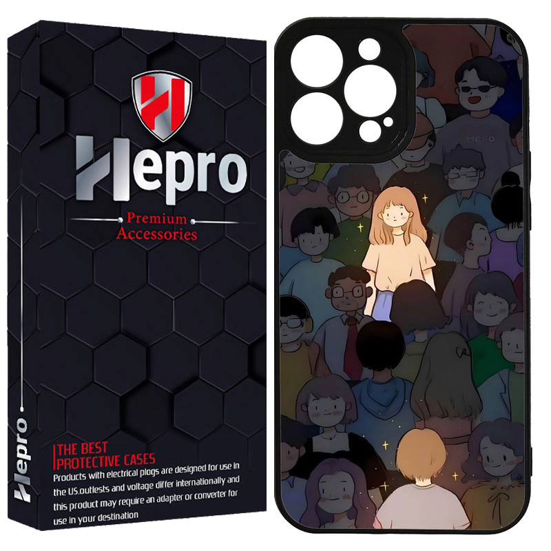 کاور هپرو طرح فانتزی مدل TPU مناسب برای گوشی موبایل اپل IPHONE 15 PRO
