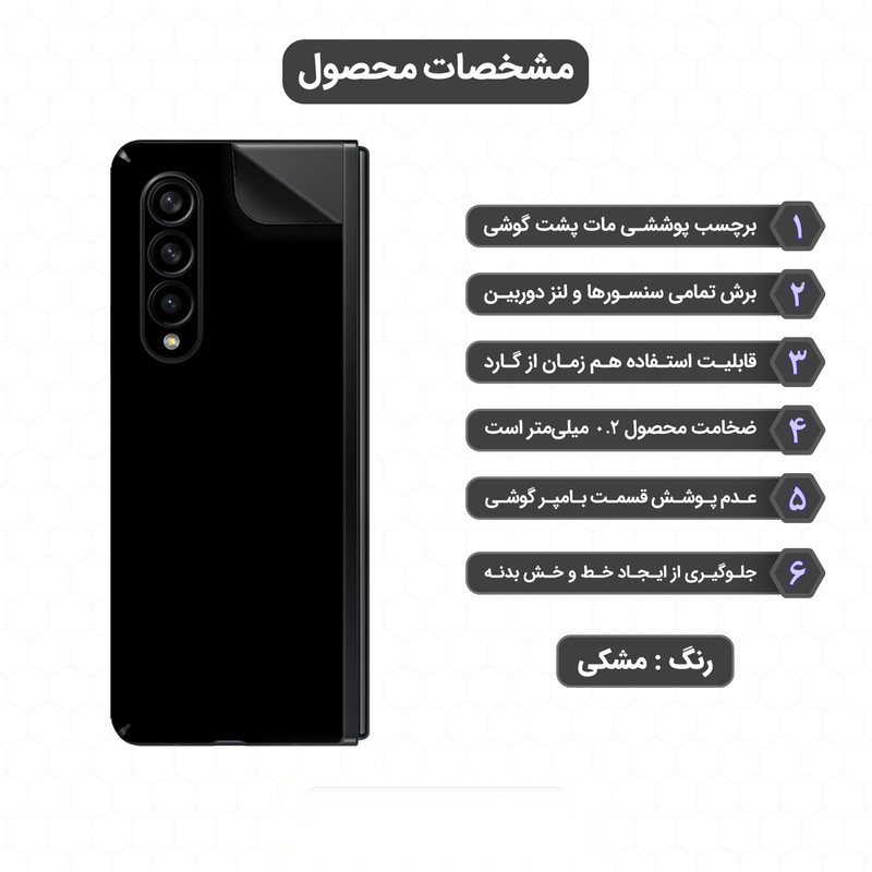 برچسب پوششی اینفینیتی مدل PRO RG مناسب برای گوشی موبایل ال جی K61
