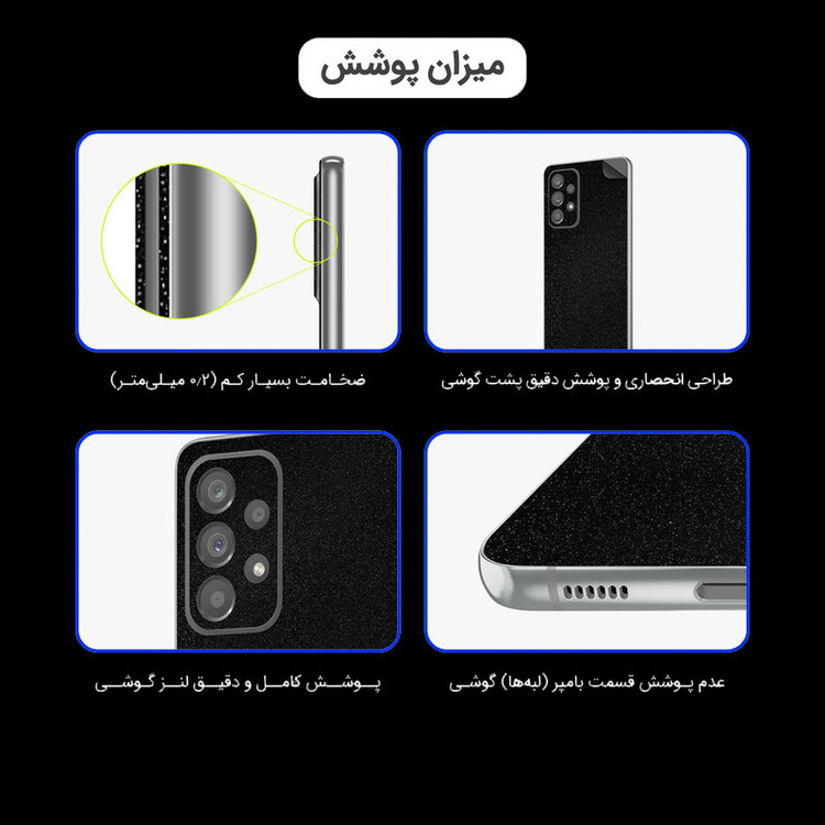برچسب پوششی اینفینیتی مدل SPACE مناسب برای گوشی موبایل اپل iPhone 8