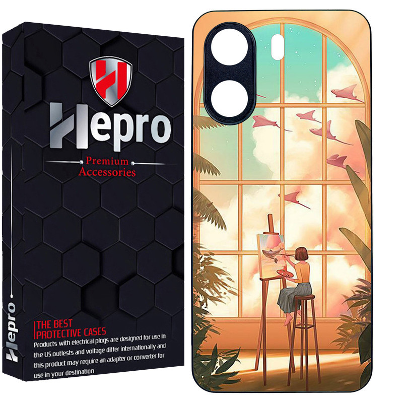 کاور هپرو طرح فانتزی مدل TPU مناسب برای گوشی موبایل شیائومی Poco C65