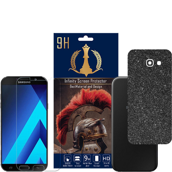 برچسب پوششی اینفینیتی مدل PRO MAX مناسب برای گوشی موبایل سامسونگ Galaxy A5 2017 به همراه محافظ صفحه نمایش