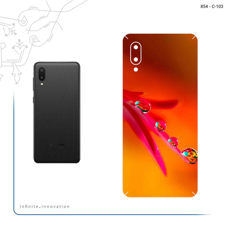 برچسب پوششی ماهوت مدل Plant dew مناسب برای گوشی موبایل سامسونگ Galaxy A02