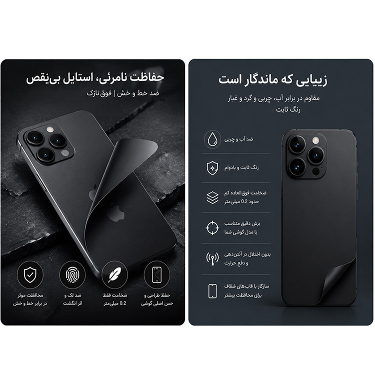 برچسب پوششی بستور مدل GB2-5 مناسب برای گوشی موبایل سامسونگ Galaxy A02