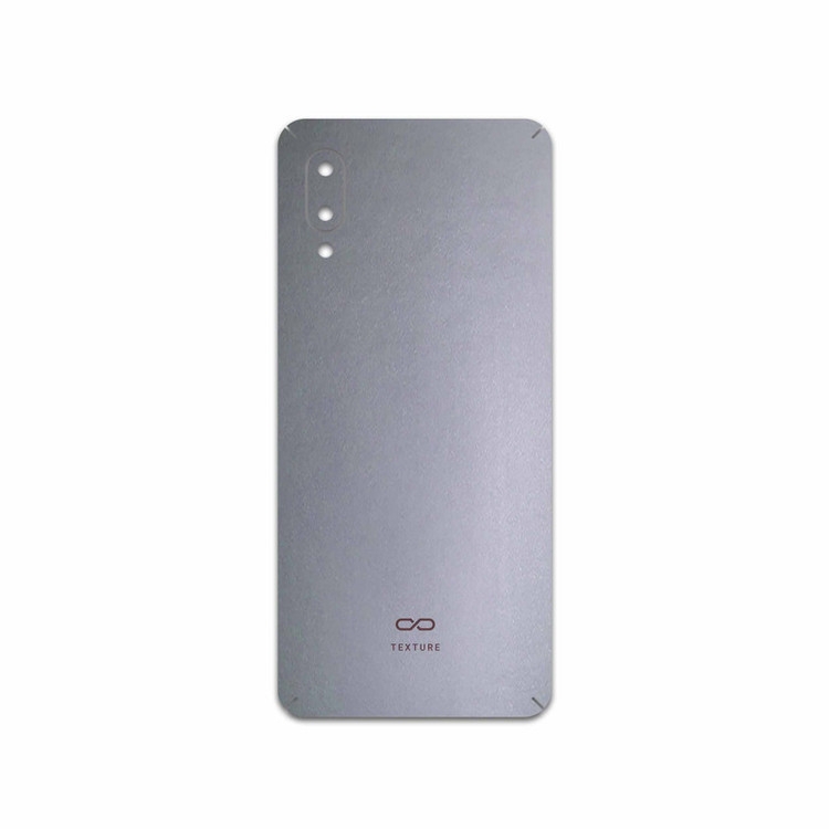 برچسب پوششی ماهوت مدل Matte-Silver مناسب برای گوشی موبایل سامسونگ Galaxy A02