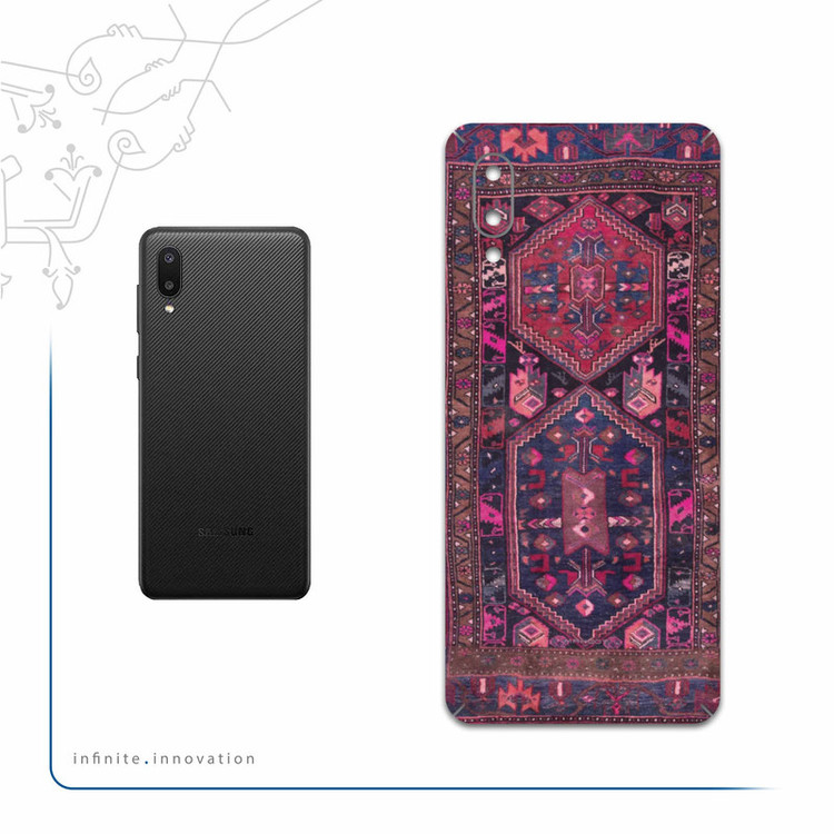 برچسب پوششی ماهوت مدل Rug مناسب برای گوشی موبایل سامسونگ Galaxy A02