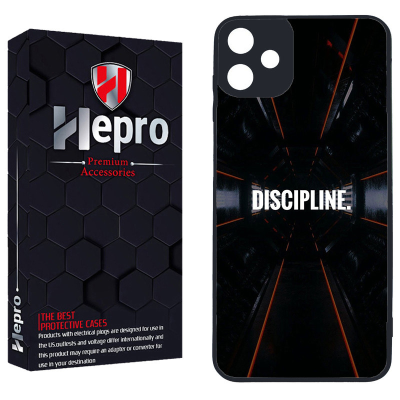 کاور هپرو طرح DISCIPLINE کد TPU-108 مناسب برای گوشی موبایل سامسونگ Galaxy A05