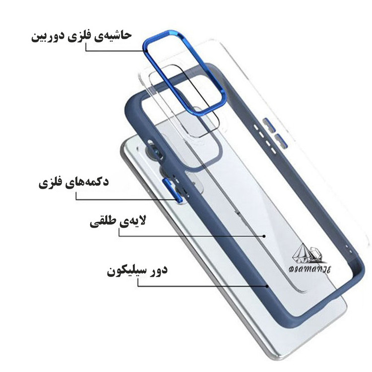 کاور دیامانته مدل Shain Bk مناسب برای گوشی موبایل سامسونگ Galaxy A05