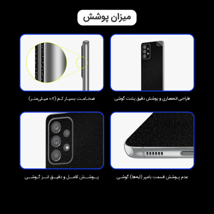 برچسب پوششی اینفینیتی مدل SPACE مناسب برای گوشی موبایل سامسونگ Galaxy A05