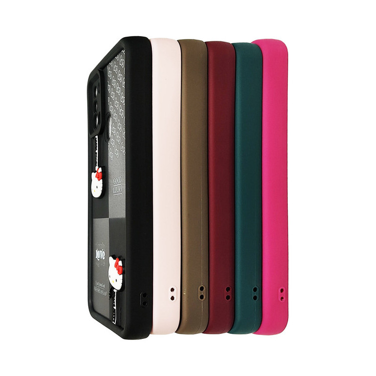 کاور موفی مدل Silicone Puffer Hello Kitty Strap مناسب برای گوشی موبایل سامسونگ Galaxy A05 به همراه بند