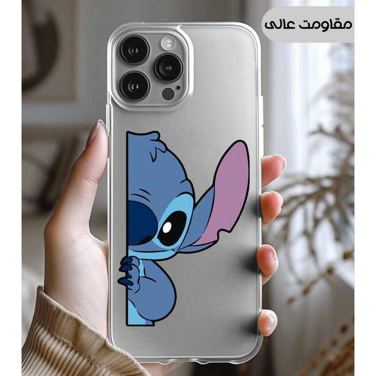 کاور یوریل قاب مدل Clear کد 74 طرح استیچ مناسب برای گوشی موبایل سامسونگ Galaxy A05