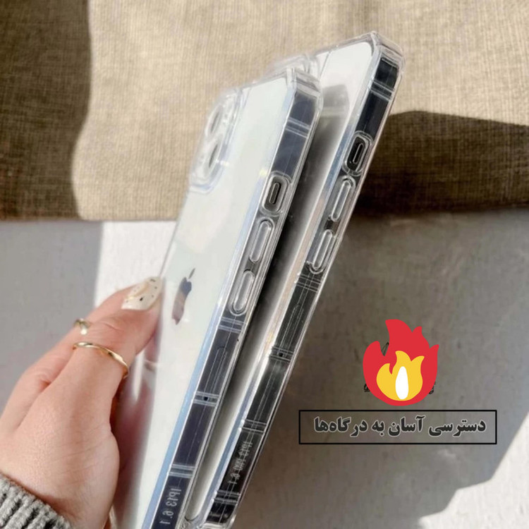 کاور مدل ژله ای ایر بگ دار مناسب برای گوشی موبایل سامسونگ Galaxy A05
