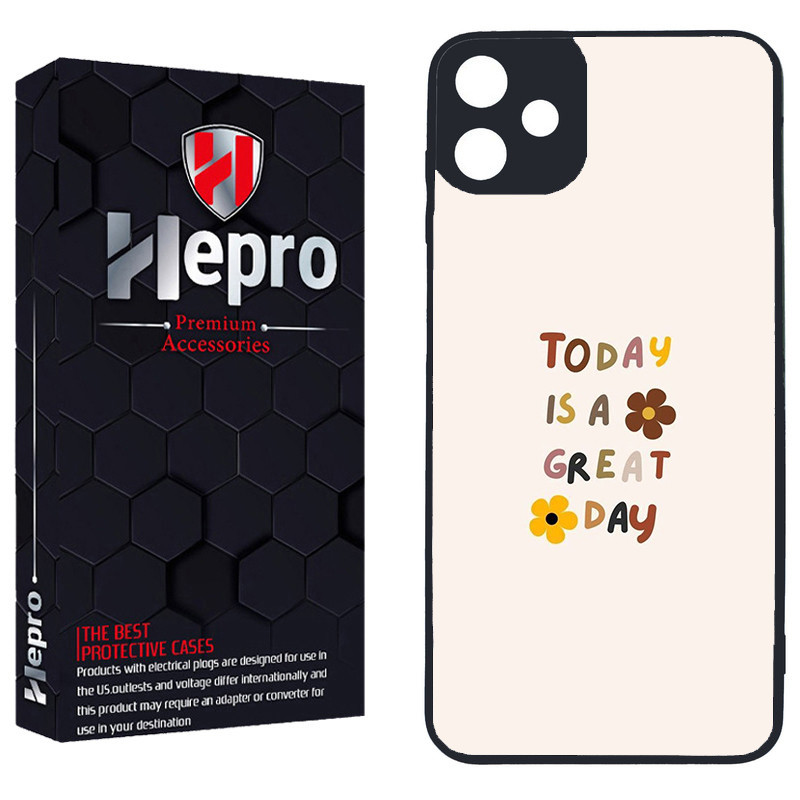 کاور هپرو طرح نوشته کد TPU-270 مناسب برای گوشی موبایل سامسونگ Galaxy A05