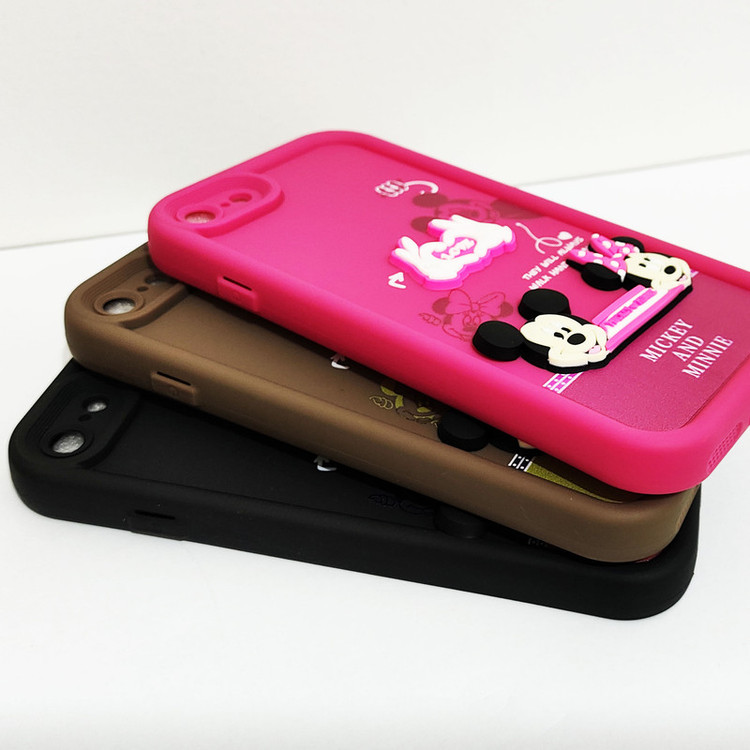کاور موفی مدل Silicone Puffer Minni Mouse Strap مناسب برای گوشی موبایل سامسونگ Galaxy A05 به همراه بند