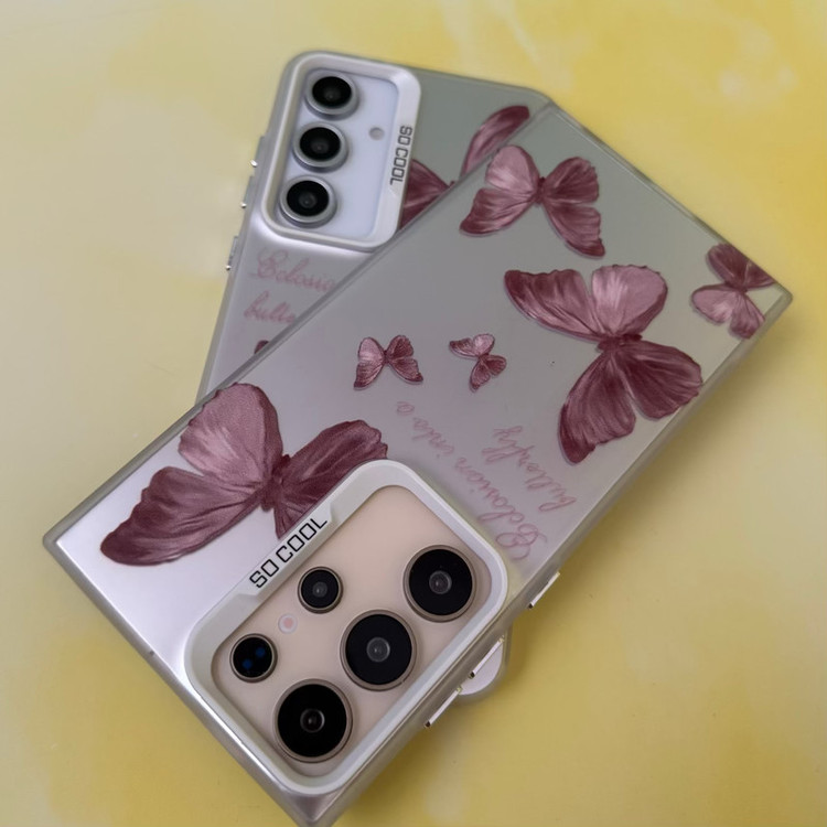 کاور مدل so cool طرح پروانه مناسب برای گوشی موبایل سامسونگ Galaxy A05