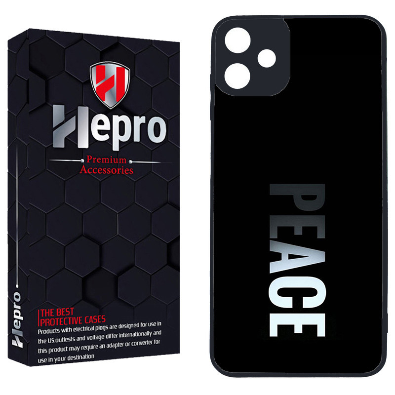 کاور هپرو طرح peace کد TPU-617 مناسب برای گوشی موبایل سامسونگ Galaxy A05