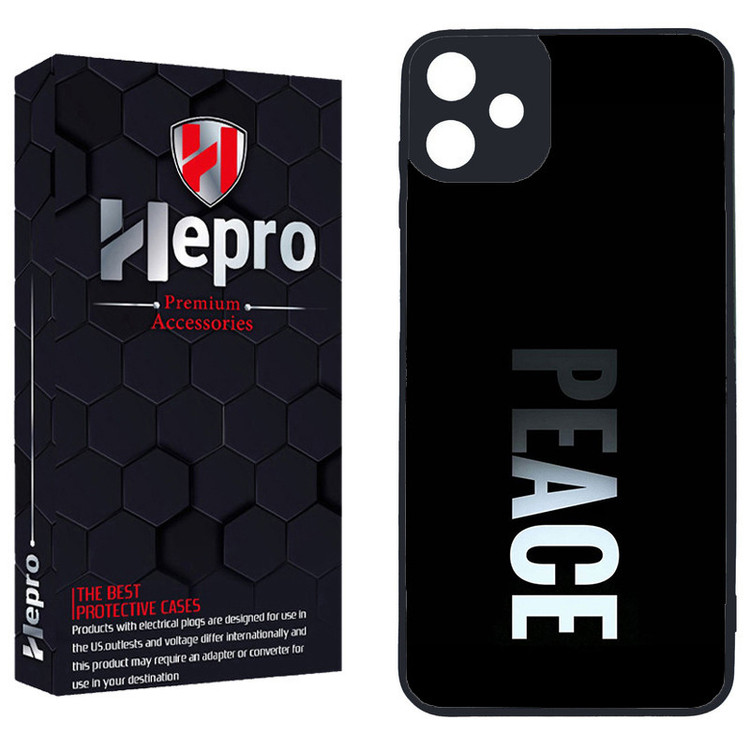 کاور هپرو طرح peace کد TPU-617 مناسب برای گوشی موبایل سامسونگ Galaxy A05