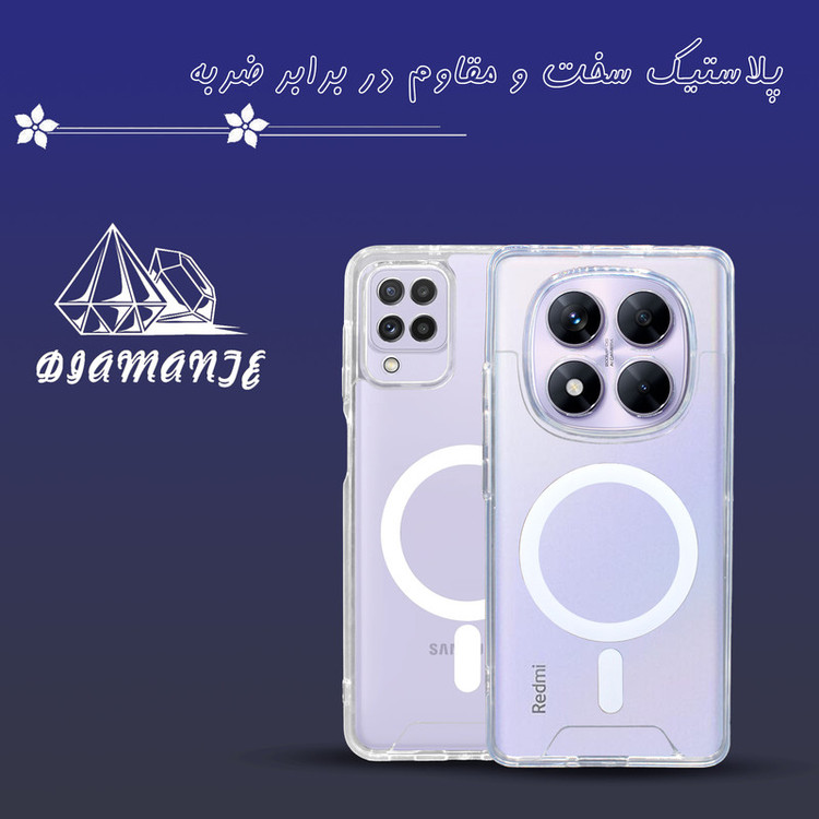 کاور دیامانته مدل Mac_safe Bk مناسب برای گوشی موبایل سامسونگ Galaxy A05