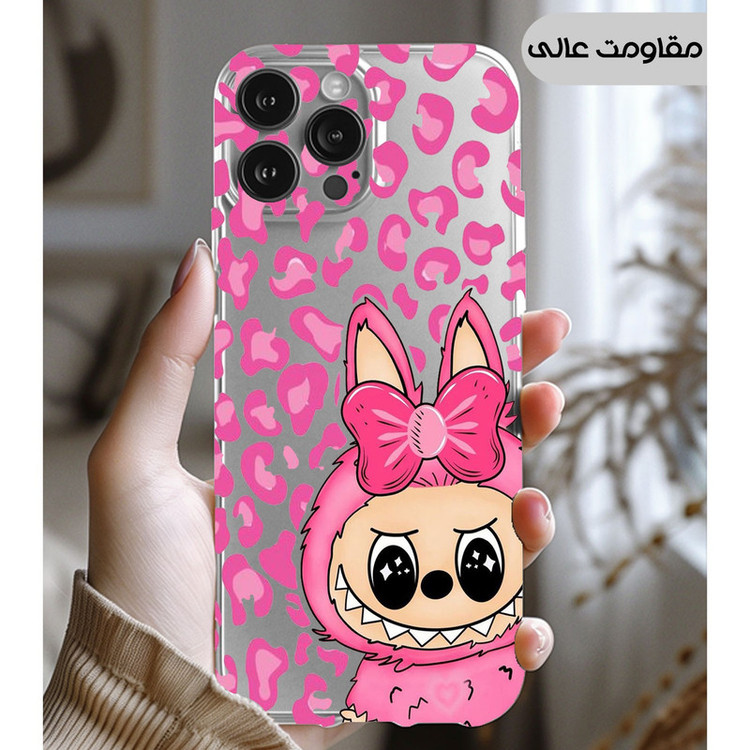 کاور یوریل مدل Clear کد 107 طرح لبوبو Labubu مناسب برای گوشی موبایل سامسونگ Galaxy A05