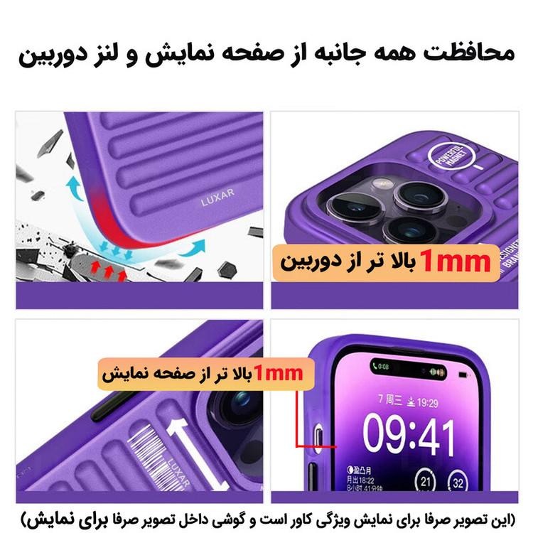 کاور لوکسار مدل LuxKit مناسب برای گوشی موبایل سامسونگ Galaxy A05