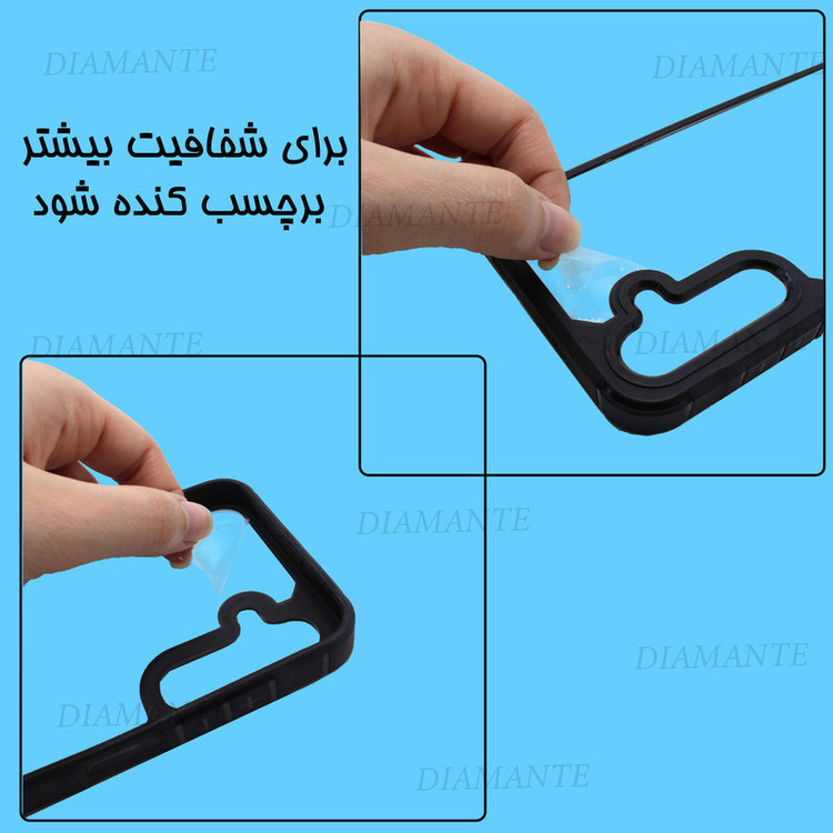 کاور دیامانته مدل Newcase Bk مناسب برای گوشی موبایل سامسونگ Galaxy A05
