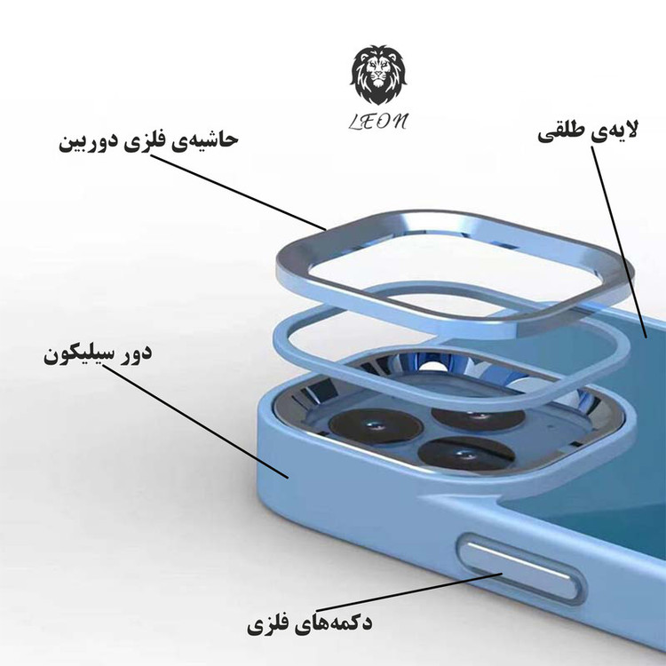 کاور لئون مدل Shain Yo مناسب برای گوشی موبایل سامسونگ Galaxy A05