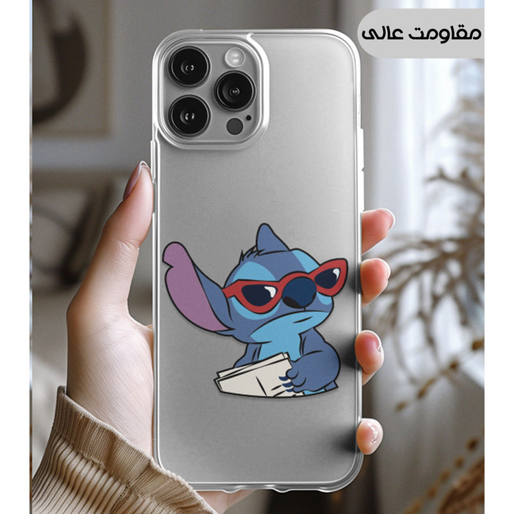 کاور یوریل مدل Clear کد 69 طرح استیچ مناسب برای گوشی موبایل سامسونگ Galaxy A05