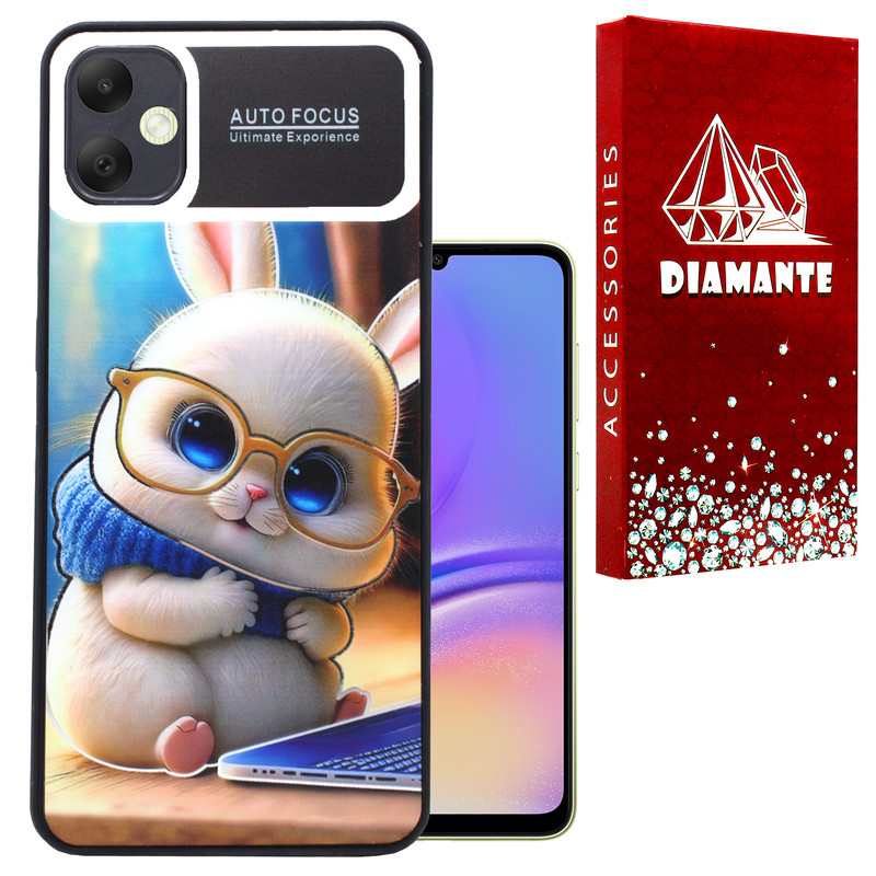 کاور دیامانته مدل Rabbit Rd مناسب برای گوشی موبایل سامسونگ Galaxy A05