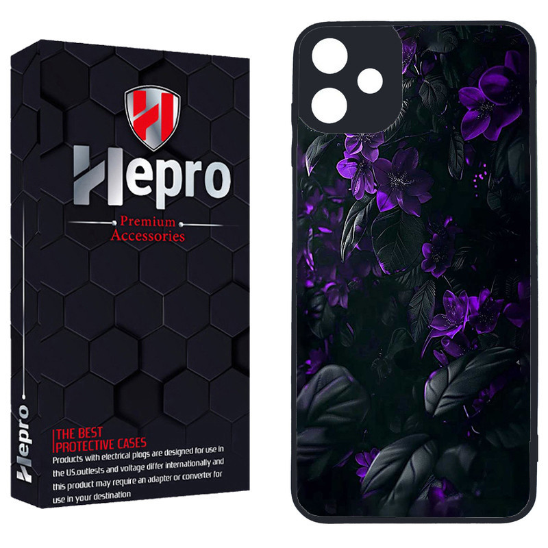 کاور هپرو طرح گل  کد TPU-887 مناسب برای گوشی موبایل سامسونگ Galaxy A05