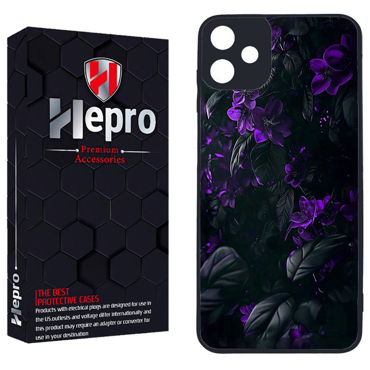 کاور هپرو طرح گل کد TPU-887 مناسب برای گوشی موبایل سامسونگ Galaxy A05