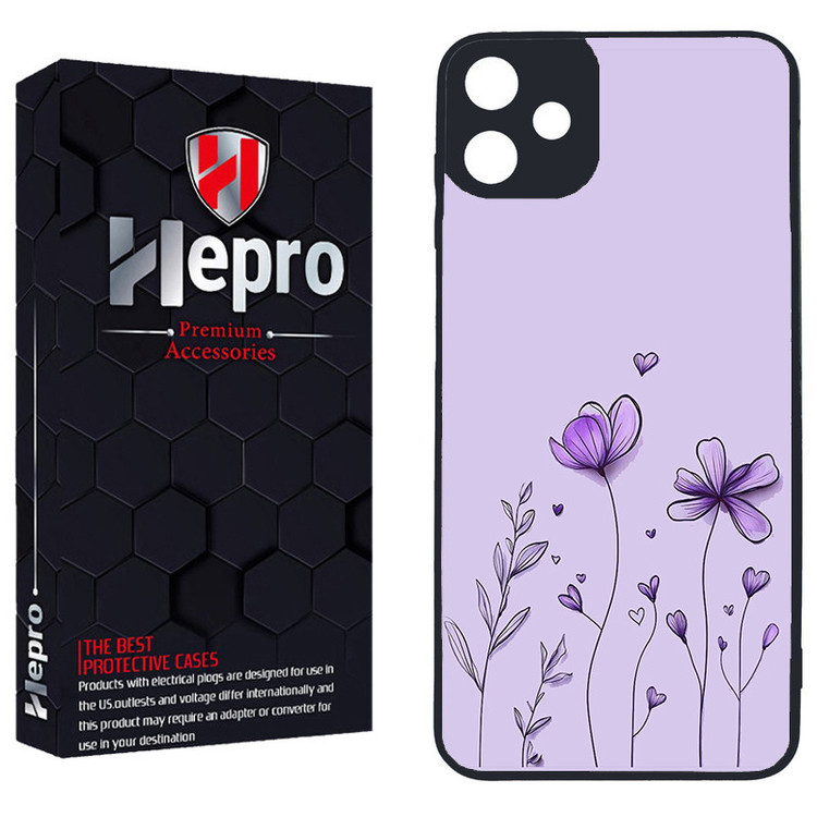 کاور هپرو طرح گل کد TPU-861 مناسب برای گوشی موبایل سامسونگ Galaxy A05