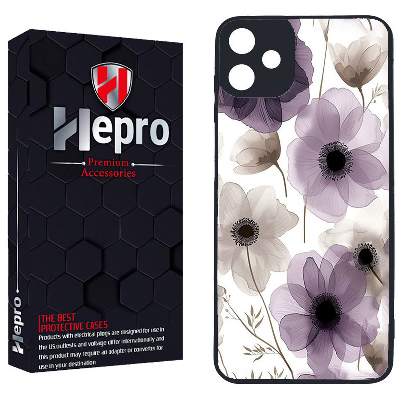 کاور هپرو طرح گل کد TPU-504 مناسب برای گوشی موبایل سامسونگ Galaxy A05