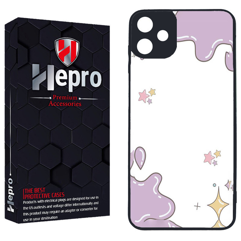 کاور هپرو طرح ستاره کد TPU-871 مناسب برای گوشی موبایل سامسونگ Galaxy A05