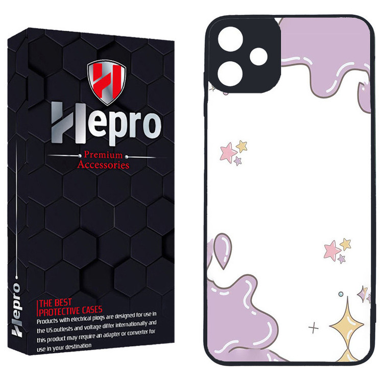 کاور هپرو طرح ستاره کد TPU-871 مناسب برای گوشی موبایل سامسونگ Galaxy A05