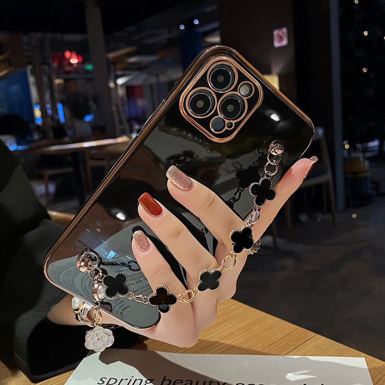 کاور مانستر مدل Black Flower مناسب برای گوشی موبایل سامسونگ Galaxy A05