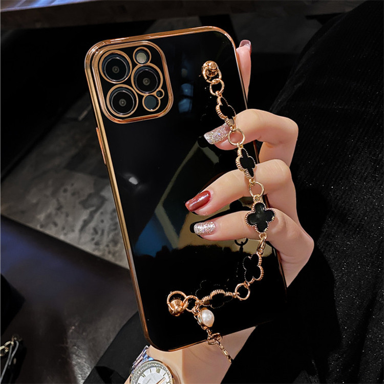 کاور مانستر مدل Black Flower مناسب برای گوشی موبایل سامسونگ Galaxy A05