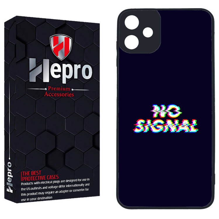 کاور هپرو طرح no signal کد TPU-193 مناسب برای گوشی موبایل سامسونگ Galaxy A05
