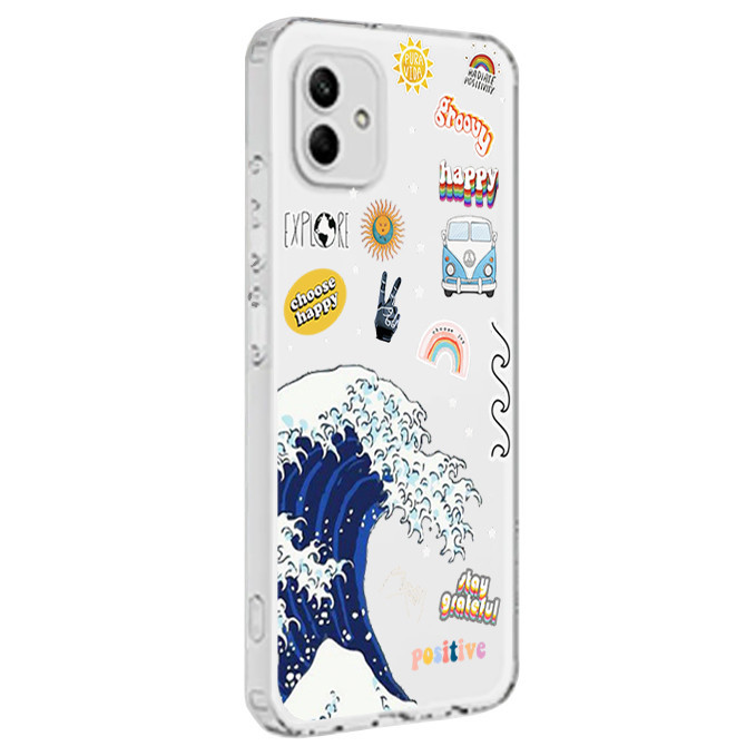 کاور طرح Wave مناسب برای گوشی موبایل سامسونگ Galaxy A05