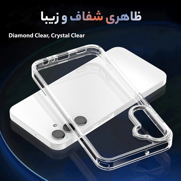 کاور سامورایی مدل Crystal Shield مناسب برای گوشی موبایل سامسونگ Galaxy A26 / A26 5G