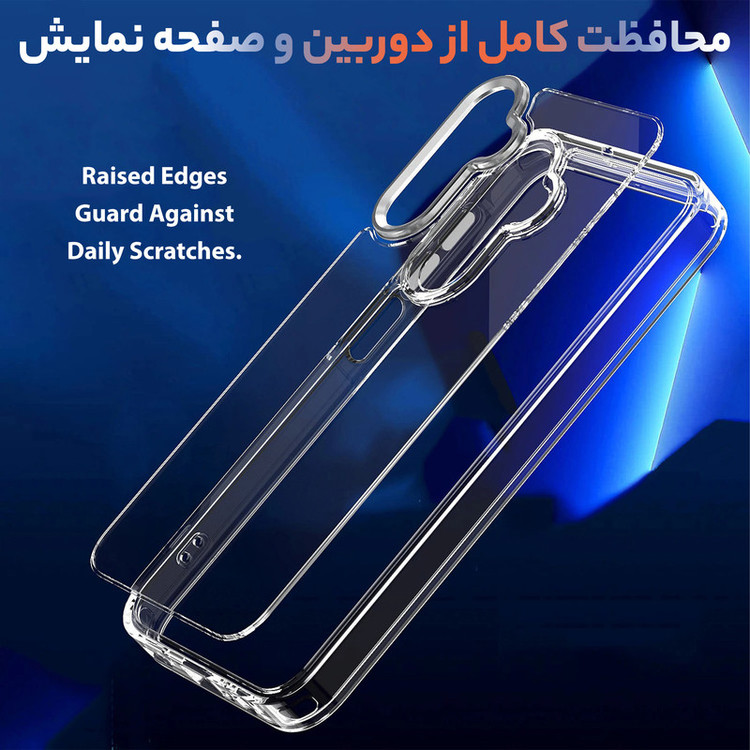 کاور سامورایی مدل Crystal Shield مناسب برای گوشی موبایل سامسونگ Galaxy A26 / A26 5G