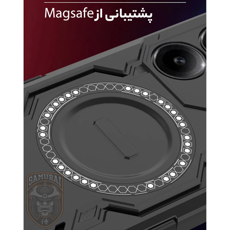 کاور سامورایی مدل Hunter مناسب برای گوشی موبایل سامسونگ Galaxy A56 5G