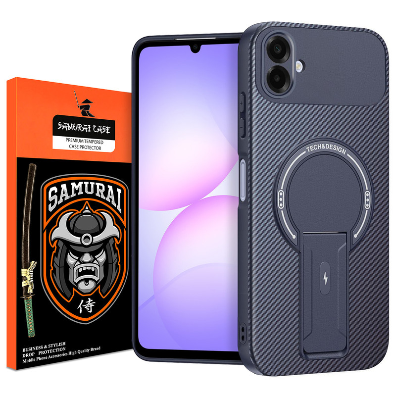 کاور سامورایی مدل Carbon Stand مناسب برای گوشی موبایل سامسونگ Galaxy A07 / Galaxy A08