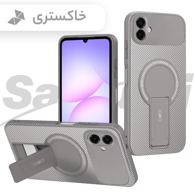 کاور سامورایی مدل Carbon Stand مناسب برای گوشی موبایل سامسونگ Galaxy A07 / Galaxy A08