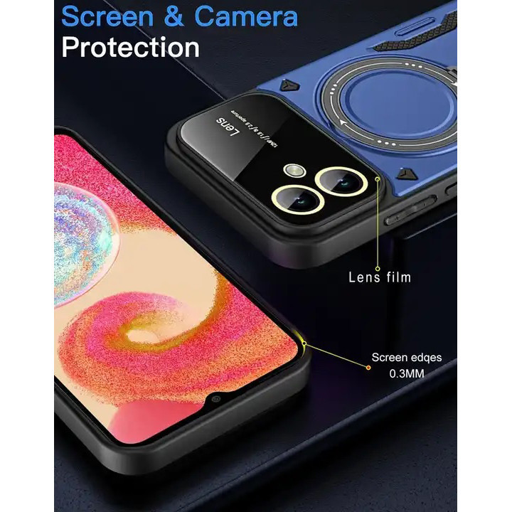 کاور اسپارتان مدل Hybrid Armor Strap مناسب برای گوشی موبایل سامسونگ Galaxy A06 به همراه بند