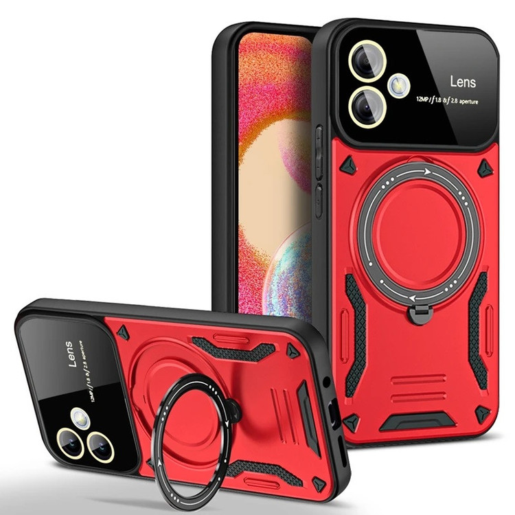 کاور اسپارتان مدل Hybrid Armor Strap مناسب برای گوشی موبایل سامسونگ Galaxy A06 به همراه بند