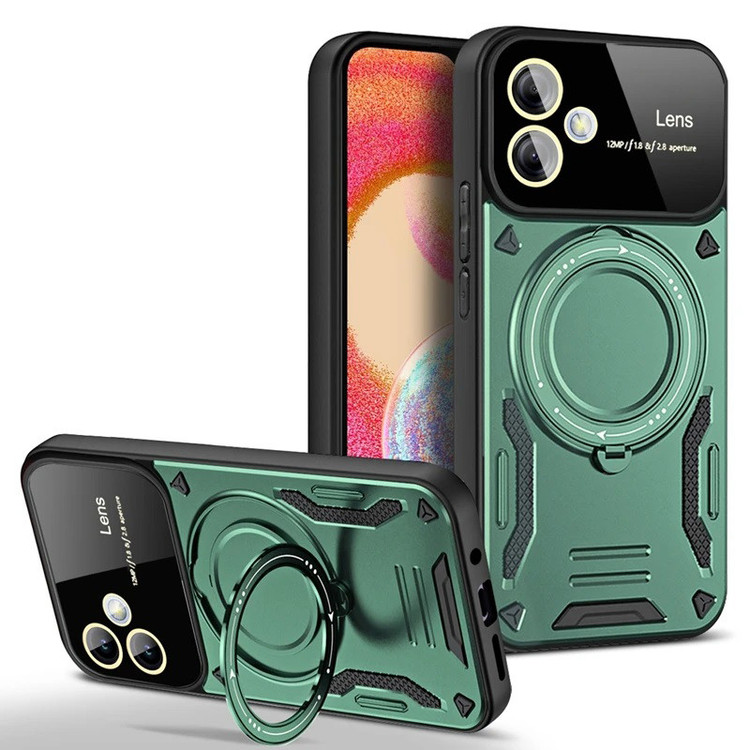 کاور اسپارتان مدل Hybrid Armor Strap مناسب برای گوشی موبایل سامسونگ Galaxy A06 به همراه بند
